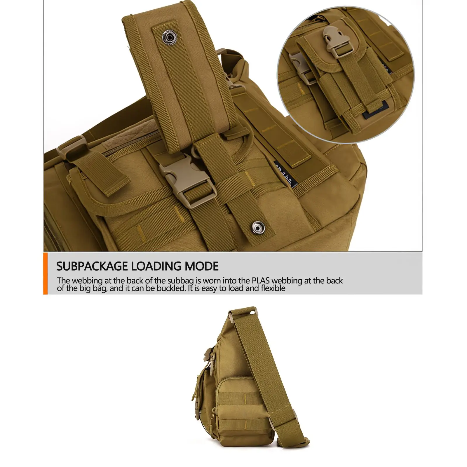 Сумка-мессенджер дорожная сумка водонепроницаемая на плечо тактическая военная