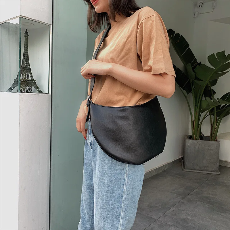 JIULIN Korean version Baitao Summer Simple Popular Women's Bag New Type of Dumpling 2019 Single Shoulder Slant | Багаж и сумки