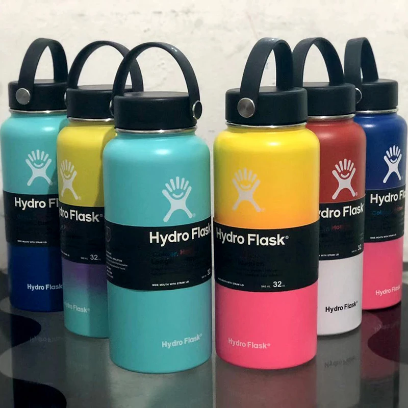 Гидрофляга бутылка воды Фрост 32 унции Hidro фляжка сиреневый 40 унций Hyrdoflask 18 унций дропшиппинг Рождественский подарок