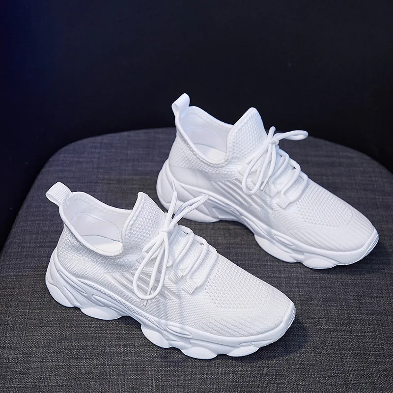 

Flying Woven Coconut Shoes 2021 Summer New Style Korean Breathable All-match Sports Shoes Women's Shoes