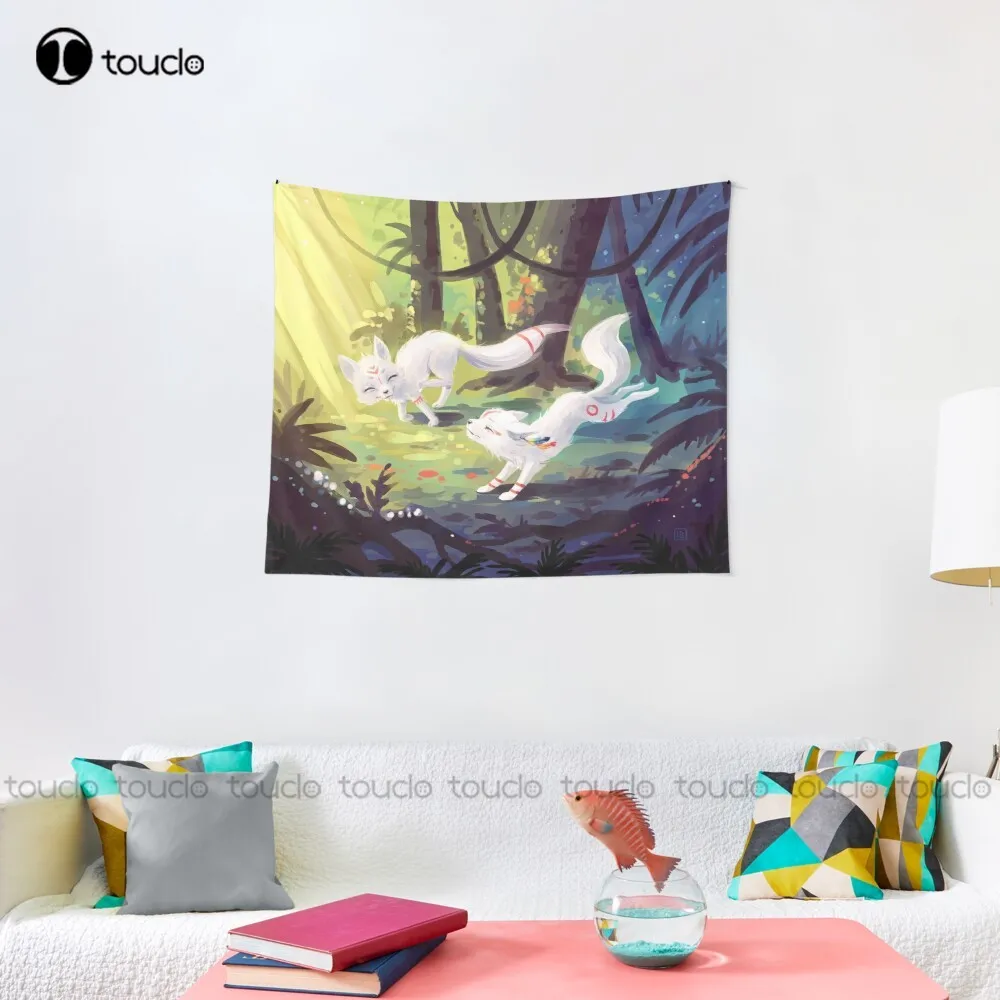 Гобелен на день леса с изображением героев мультфильма Follow Me | Дом и сад