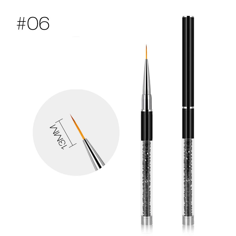 

UV Gel Nail Brush Acrylic Liner Manicure Painting Brush Pen Nail Art Tool SSwell