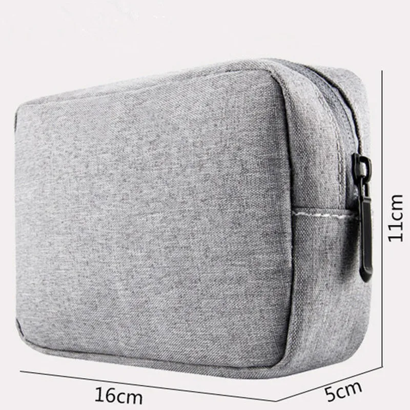 1PC Travel Closet Organizer Case for Headphones Storage Bag Digital Portable Zipper Accessories Charger Data Cable USB | Дом и сад