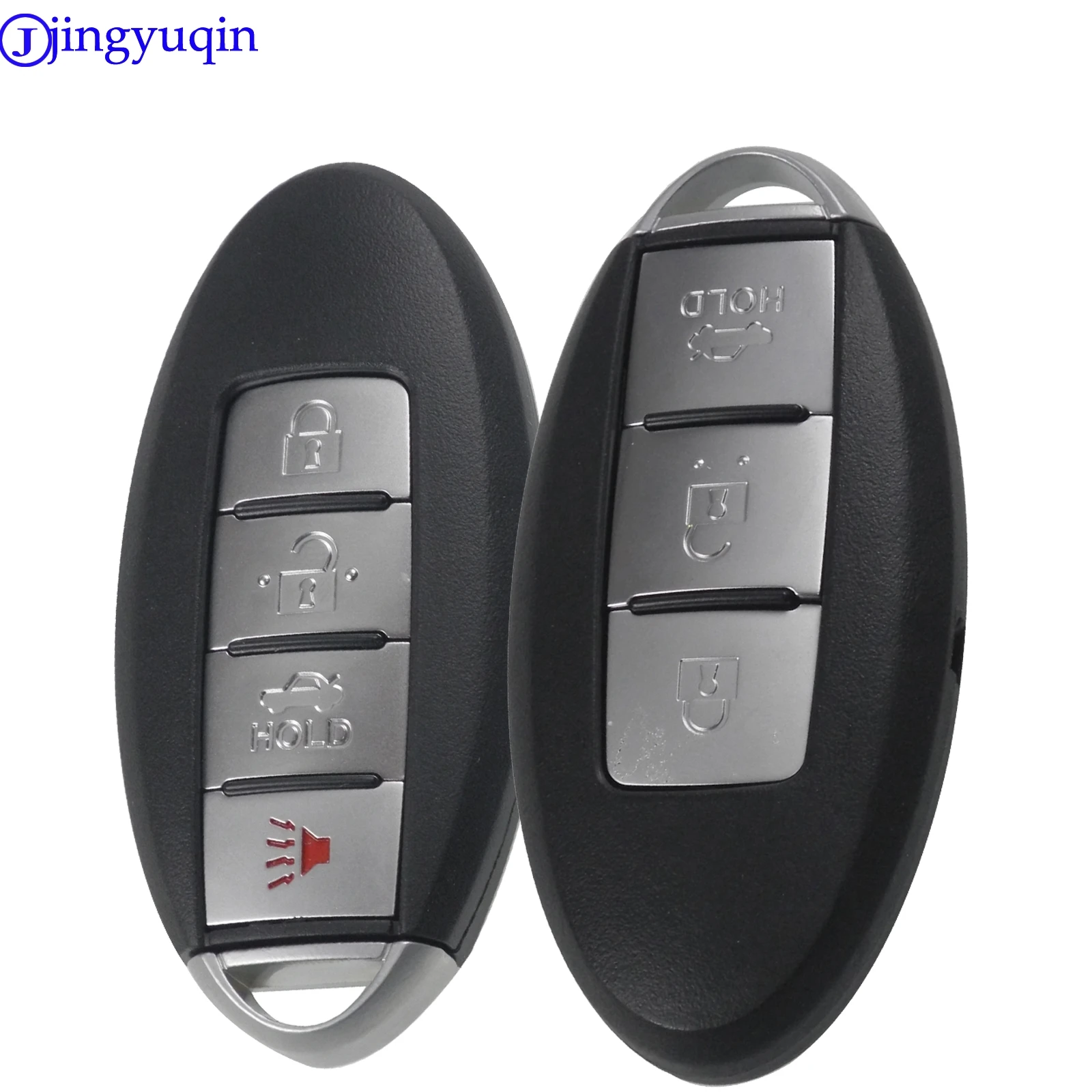 Чехол для ключа с дистанционным управлением jingyuqin Nissan Sentra Versa Teana Fod 3 4 кнопки чехол