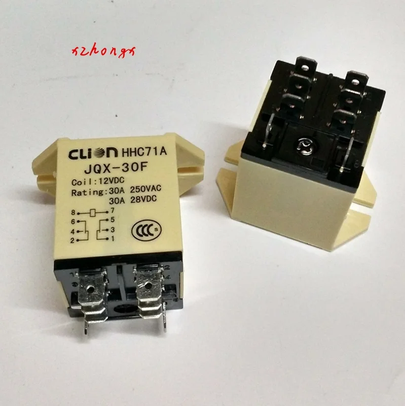 

Реле JQX-30F DC12V HHC71A