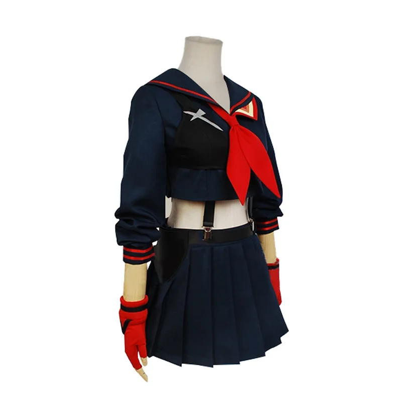 Костюм для косплея Ryuko Matoi из аниме убить La Kill и юбки школьная форма девочек платья