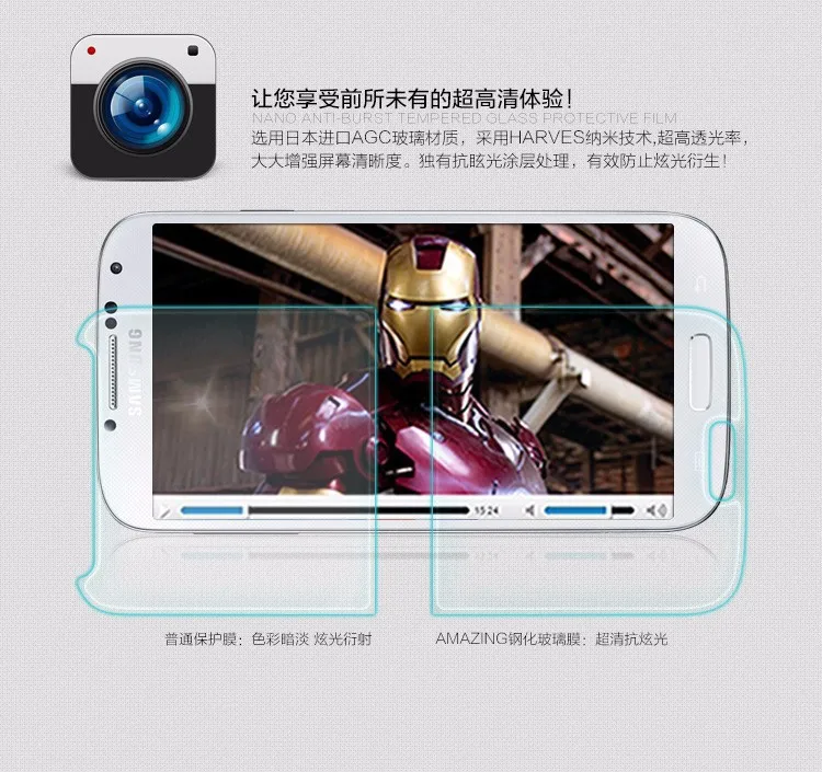 Оригинальное 0 19 мм ультратонкое закаленное стекло для защиты экрана Samsung Galaxy ACE 4