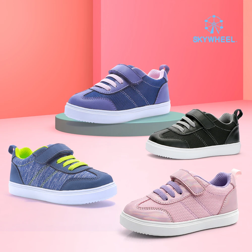

2021 Toddler Boys Girl Sneakers Athletic Breathable Lightweight Strap Running Walking Tennis Fashion Sports Shoes for Children