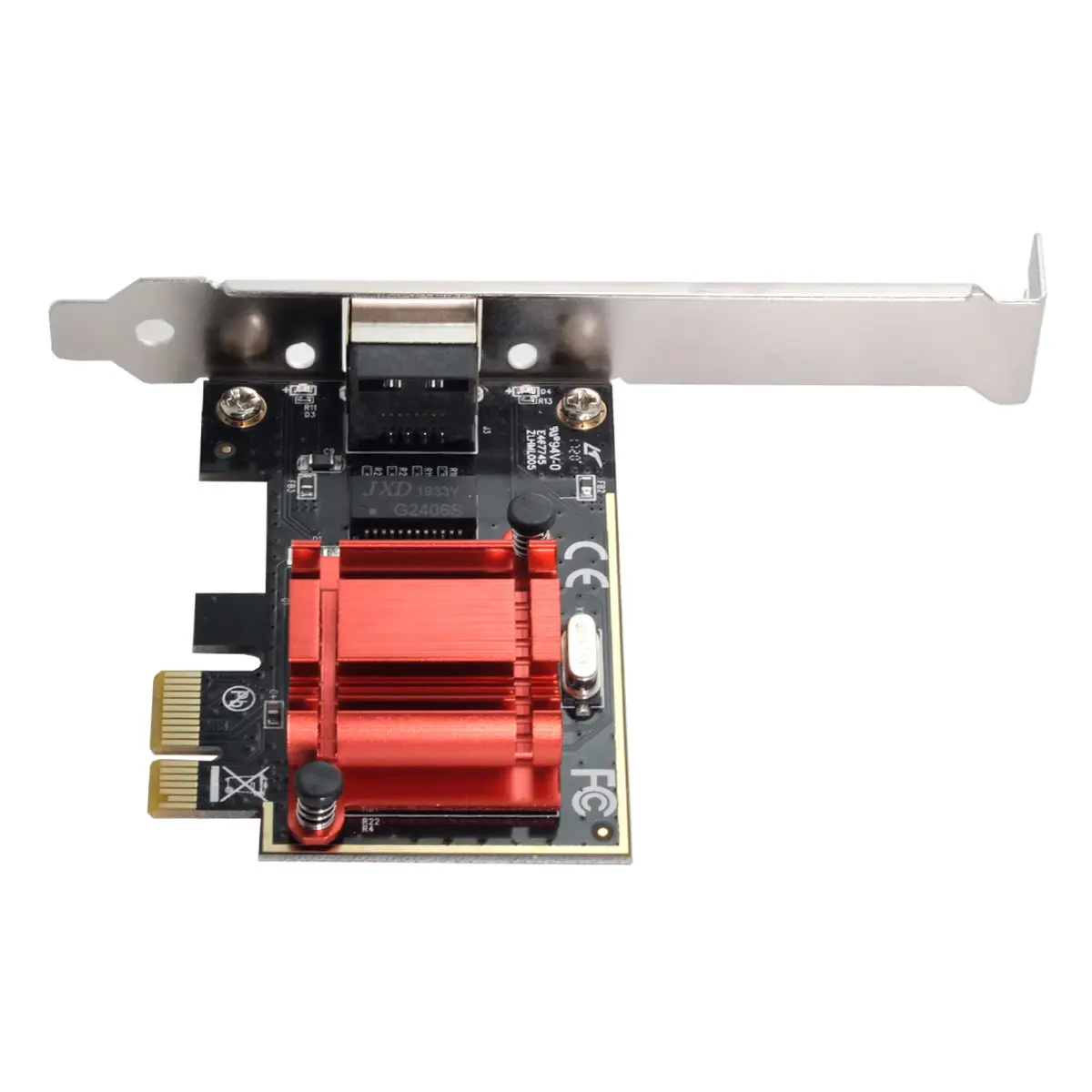 

Xiwai PCI-E to Gigabit Network Adapter PCI-e X1 to RJ45 Adapter Self-Adaptive to 10M/100M/1000M Network Transmission