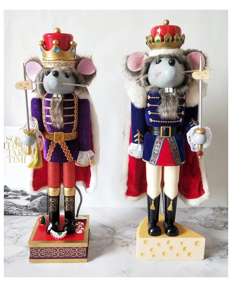 Британский гайковёр милый Король мыши украшение для дома винтажные марионетки