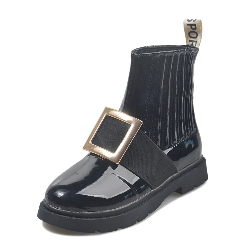 Модные брендовые женские ботинки на низком каблуке сезон осень зима Новые