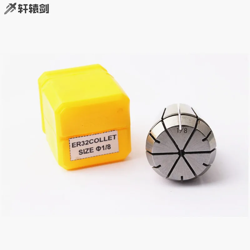 

1PC ER32 1 1.5 2 2.5 3 mm 1/8 inch 4/5/6/7/8 mm For CNC Fixed Tools Engraving Machine Lathe Milling Machine Chuck