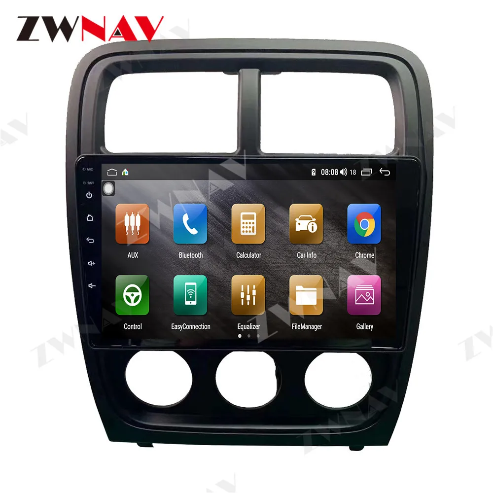 ZWNAV 4G + 64GB Android 10 0 автомобильный мультимедийный плеер для Dodge caliber HIFI GPS навигация