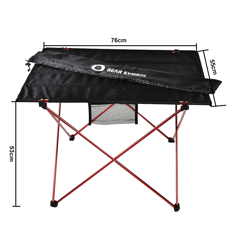 Садовая мебель Складной Красный Настольный светильник для кемпинга Сверхлегкий