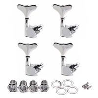 4r electric bass guitar tuners machine heads bass guitar tuning pegs tuning keys buttons chrome guitar parts