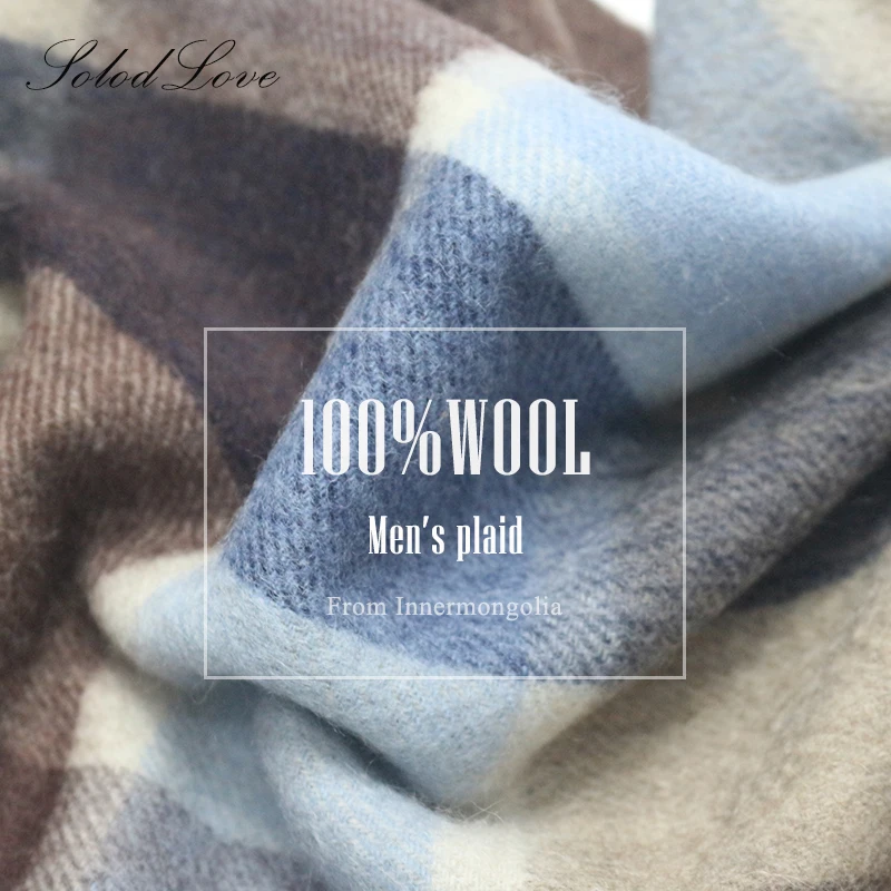 Зимний шарф Женский кашемировый мужские тёплый платок шерстяные шарфы Модный