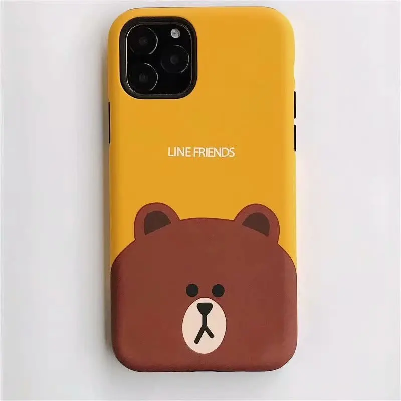 Милый чехол с мультяшным медведем, Кроликом, уткой для iphone 7, 8, 6, 6s PLUS, мягкий силиконовый чехол, задняя крышка для iphone X, XS, MAX, XR, 11 pro, max, Новинка