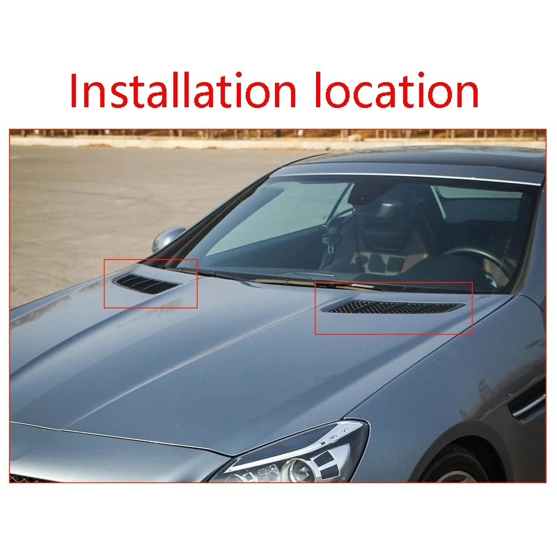 

Car Engine Roof Hood Frame Trim for Mercedes Benz SLK Class 2011-2015 Car Accessories