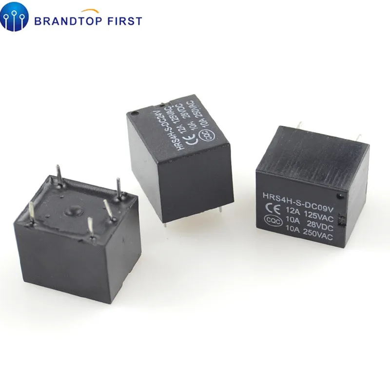 Реле HRS4H S DC9V DC12V C 5PIN 10A T73|Реле| |