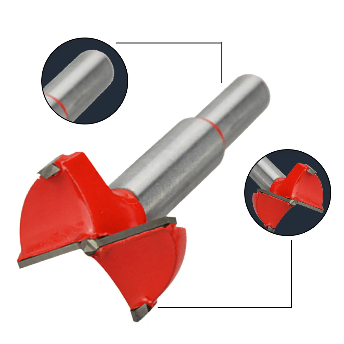 

1pcs Drill Bits Auger Drill Bits Set Woodworking Hole Saw Drill Wood Wood Adjustable Carbide Drill Bit Diameter 16-35mm