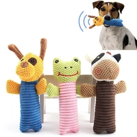 funny dog toy puppy plush squeaker squeaky toys soft cute pets toot squirrel chew toys animal design dogs training teething toys