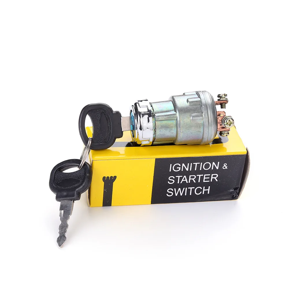 

Universal Car Boat 12V 4 Position Ignition Starter Switch with 2 Keys for Petrol Engine Farm Machines Harvesters Supplies