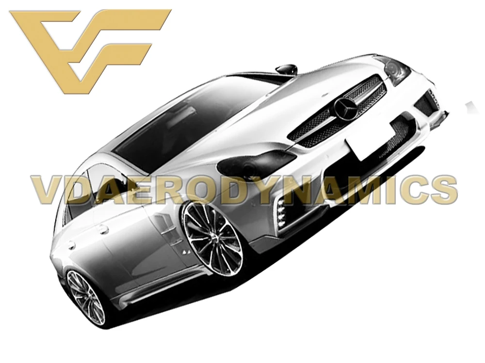 Полный комплект для переднего и заднего бампера боковая юбка подходит 04 10 Benz w222