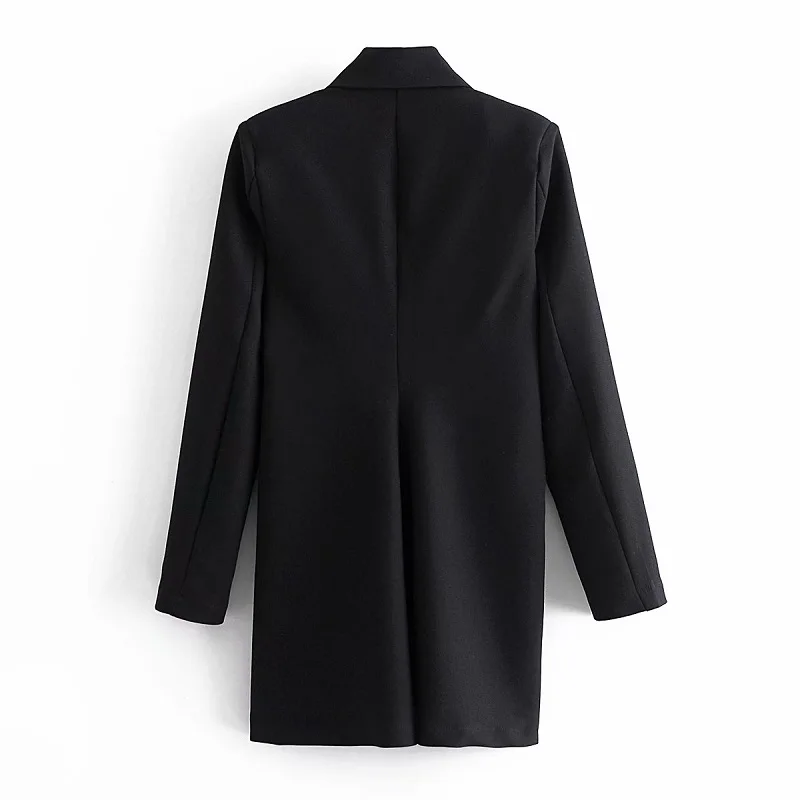 

Toppies 2021 Black Blazer Dress Office Ladies Long Blazer Women Oversize Suit Jacket Fashion Streetwear