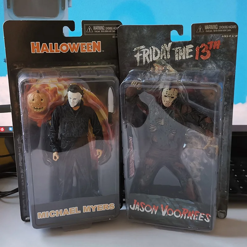 NECA Jason Voorhees Part 7 The New Blood / Halloween Michael Myers 7&quot Action Figure Collection | Figures
