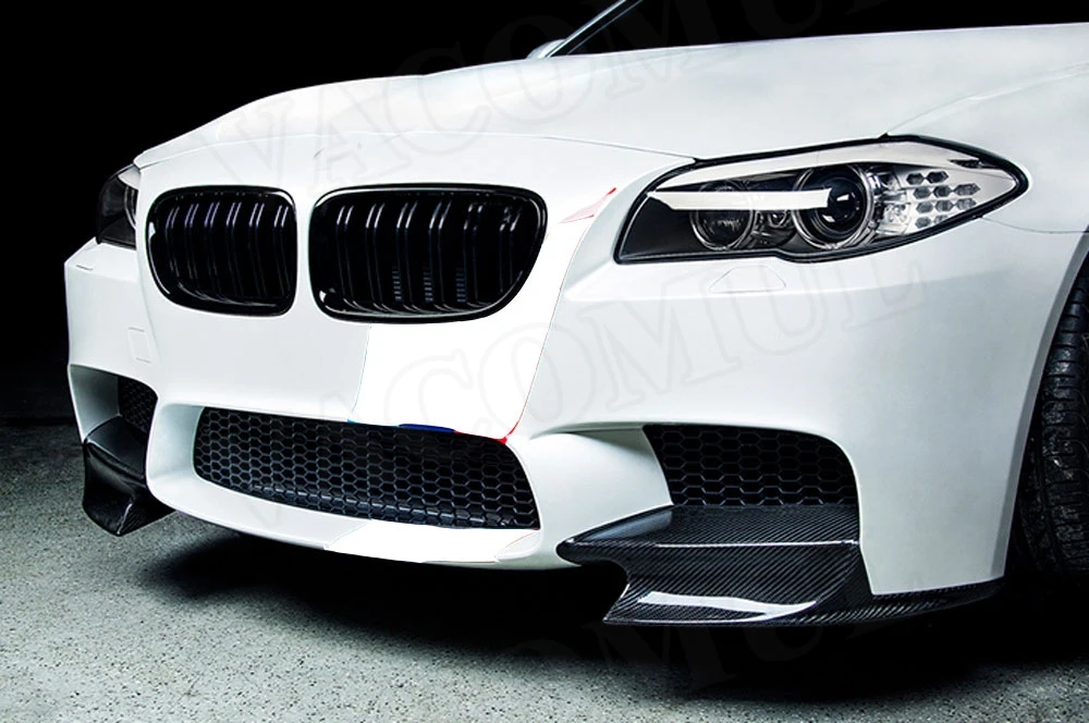 2 шт./компл. разветвители переднего бампера губы крылья фартуки для BMW 5 серии F10 M5