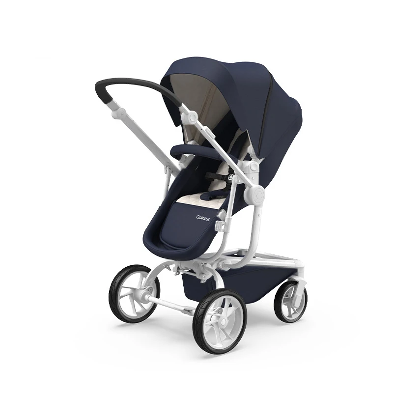 

High Landscape Baby Stroller Lightweight Two-way Sitting and Lying Shock-absorbing Stroller Newborn Baby Stroller Baby Bassinet