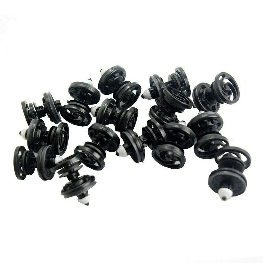 

20X Push Type Clip 7L6868243 Accessories Black Door Panel Interior Nylon