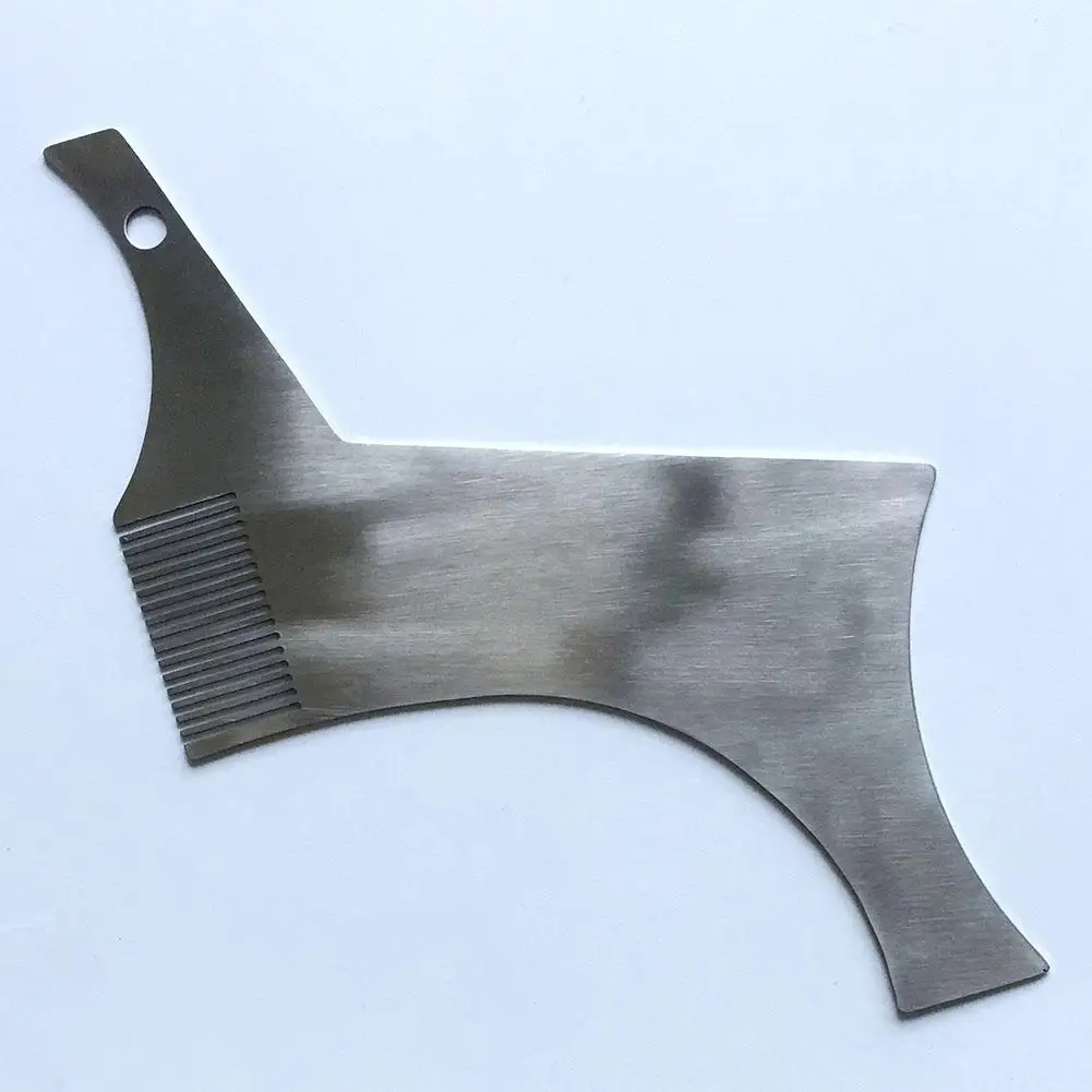 Шаблон для формирования бороды расческа шаблон укладки из нержавеющей стали