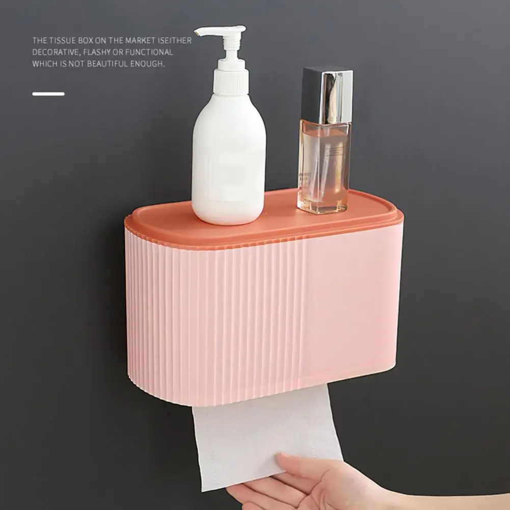 

Легкий модный держатель для туалетной бумаги без перфорации, прямоугольная складная коробка для салфеток для кухни