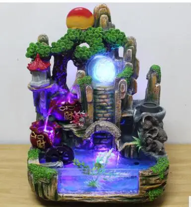 Фонтан заводской Креативный новый улучшенный противотуманный смоляный