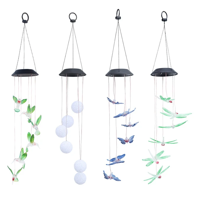 Светодиодная лампа меняющая цвет светодиодный светодиодная Солнечная ветряная