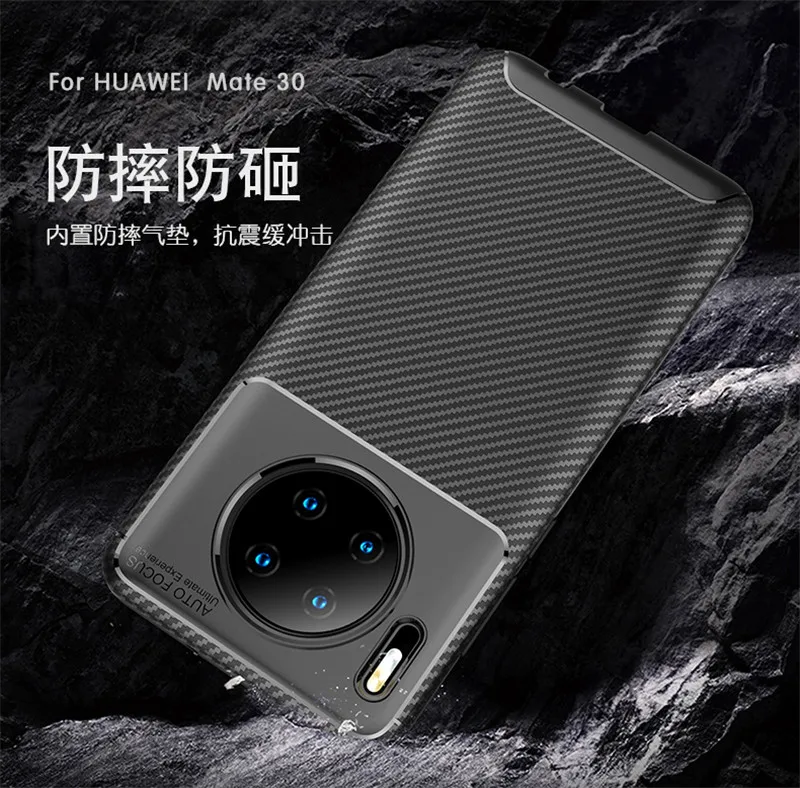Чехол для Huawei Mate 30 противоударный силиконовый чехол Pro телефона Funda Couque Capa |