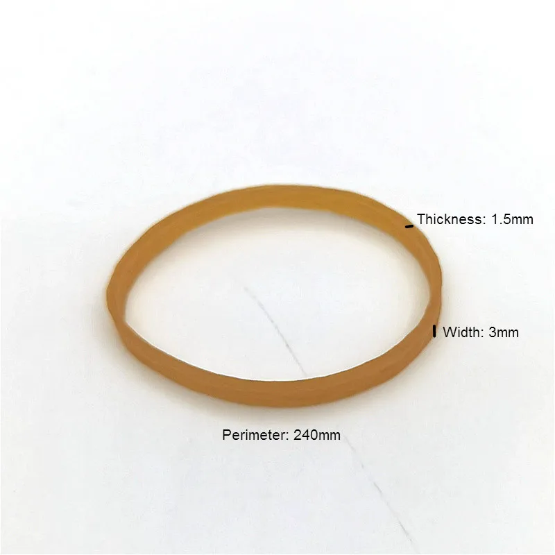 Эластичная резиновая лента кольцо из натурального каучука фартук латексное