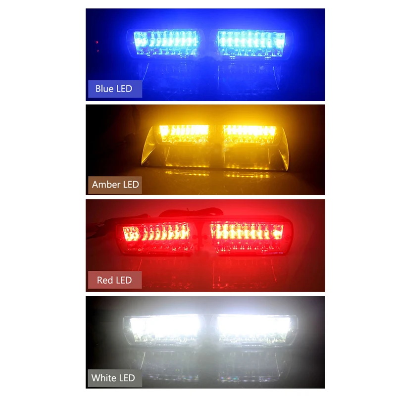 12V аварийного автомобиля грузовика мигалкой тире Strobe Light Предупреждение