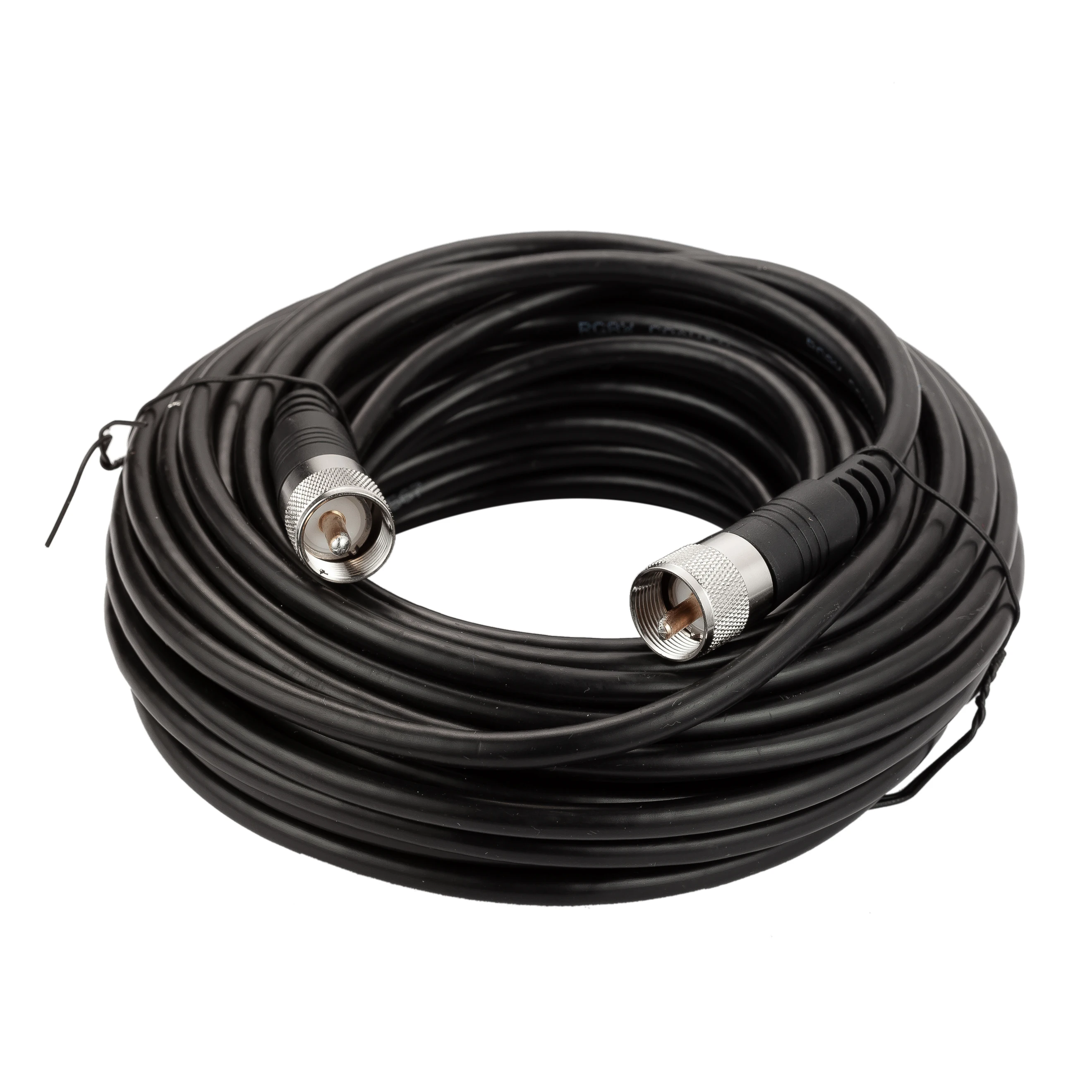 Антенный кабель Rg8x Coax UHF (Pl259) штырьковый к УВЧ 50 ом для радиоприемника HAM &amp CB