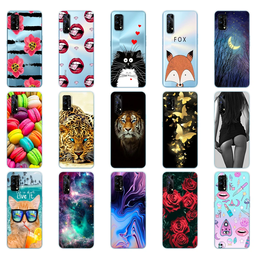 for realme 7 case for oppo realme 7 pro cover shockproof soft silicon tpu phone back for realme7 7pro bumper coque capa funda free global shipping