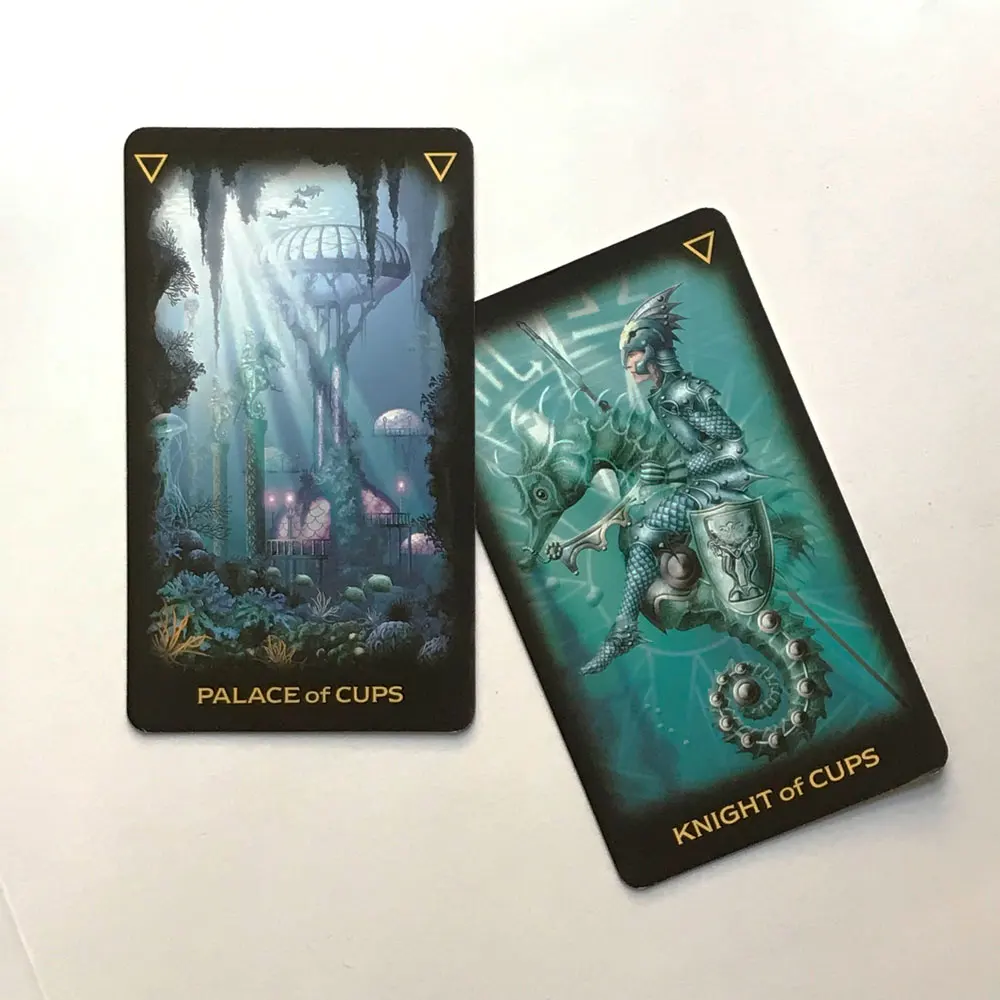 Dreams-Juego de mesa del Caballero de las monedas, juego de Tarot, adivinaci&oacute;n de Ciro Marchetti-4