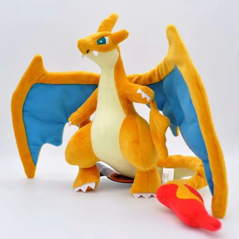

2 style Limited Charizard Plush toy Mega Charizard Plush Doll Stuffed Toys High quality Great Gift Soft peluche Free Shipping