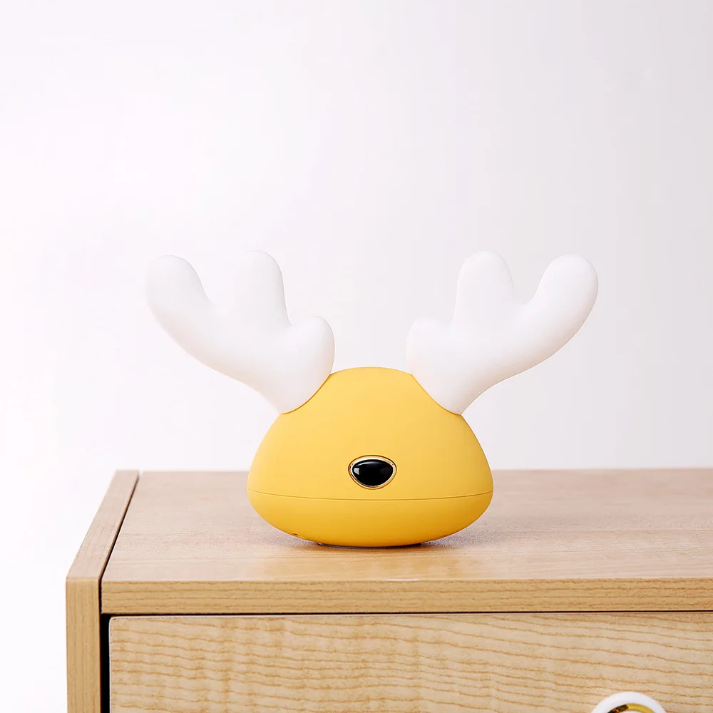 USB charging colorful warm light lovely holiday night elk LED Xmas decoration lamp children's gift sleep | Лампы и освещение