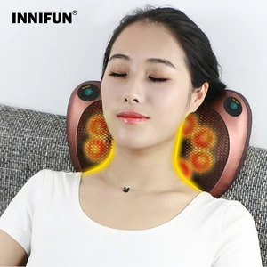 Neck And Back Massage Pillow Anti Stress Electric Body Pillow Relieve Fatigue Waist Leg Massager Household Car Health Products 10 item image
