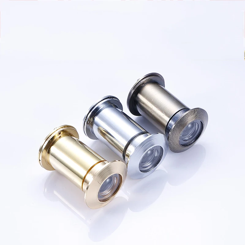 

1Pcs Door Scope Viewer Peep Zinc Alloy Material 45-70mm Door Scope Viewer Peep Sight Hole Home Security 200 Degree Viewing angle