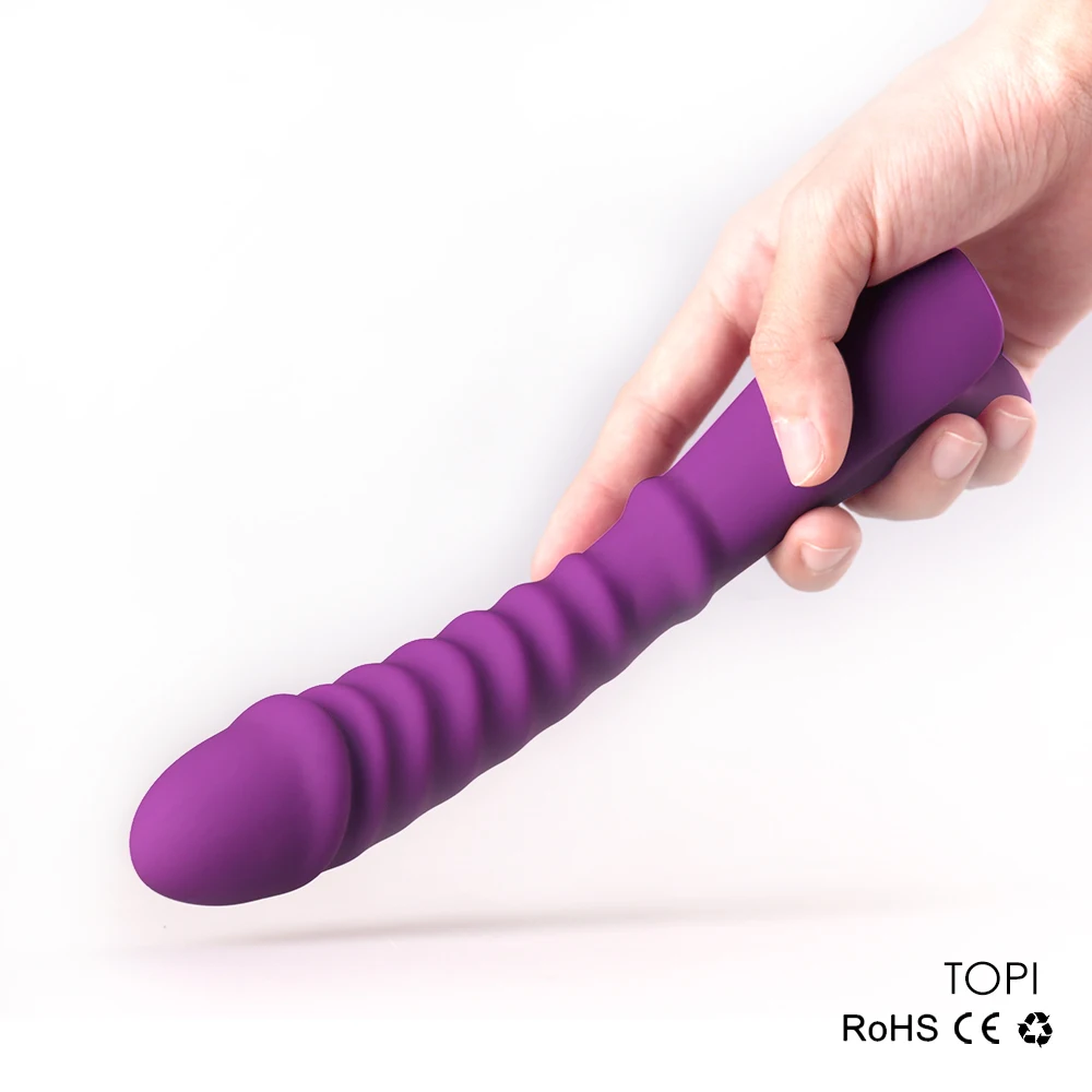 

Thrusting Dildos G-spot Vibrators 7 Frequency Sex toy For Woman Safety Silicone Massage Vibrating Magic Wand Clitoris Stimulator