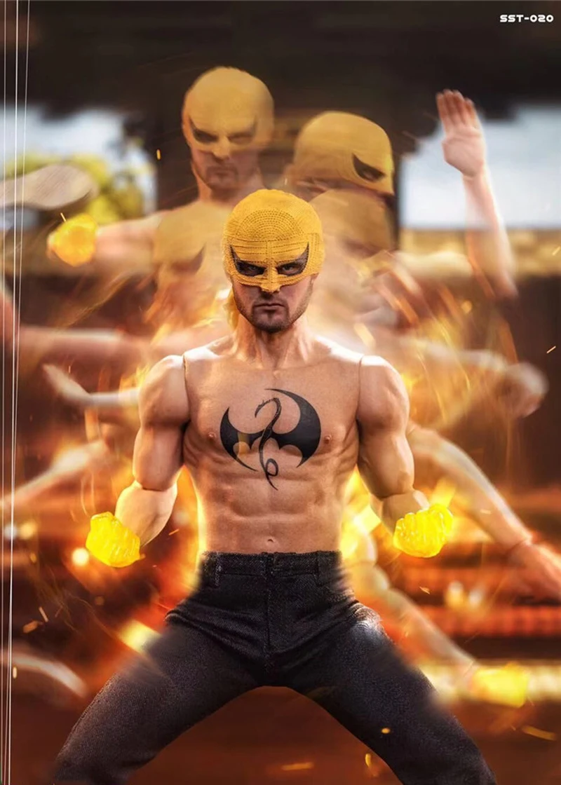 Экшн-фигурки в масштабе 1/6 новая модель SST020 Железный кулак Воин 2 0 Финн Джонс 12