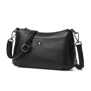 Маленькие дамские сумки через плечо из натуральной кожи, повседневные мессенджеры на ремне для женщин, роскошная модная сумочка-тоут