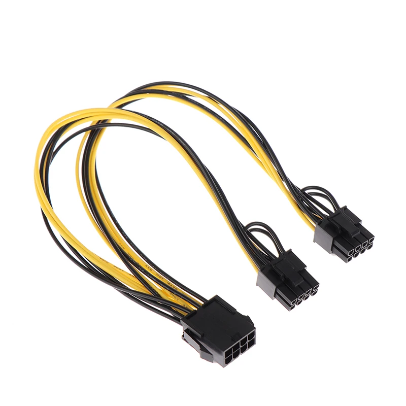 

CPU 8Pin to ( 6Pin + 2Pin ) Power Supply Splitter Cable